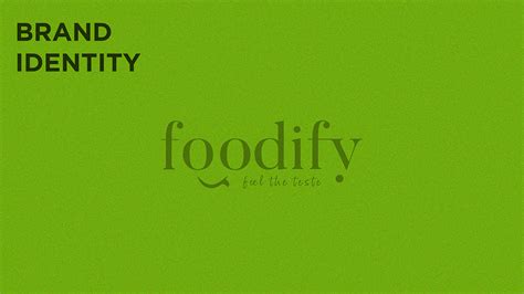 Food Logo Design With Branding Guideline,Brand identity on Behance