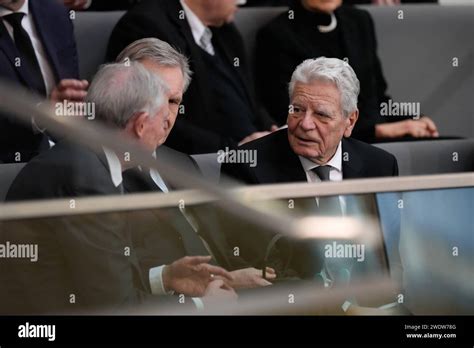 Staatsakt Fuer Wolfgang Schaeuble Im Deutschen Bundestag Joachim Gauck