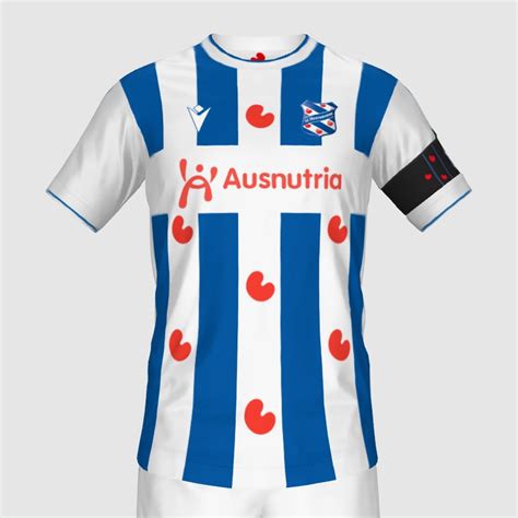 Heerenveen Home 23 24 FIFA 23 Kit Creator Showcase