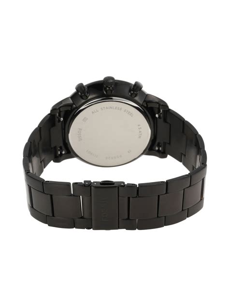 Buy Fossil FS5525 Neutra Black Watch For Men Online