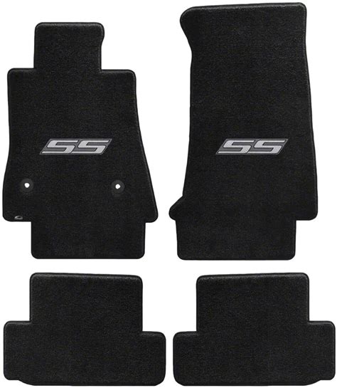 Lloyd Camaro Ultimat Front And Rear Floor Mats With Silver Ss Logo