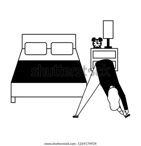 Woman Daily Routine Stock Vector Royalty Free 1269174934 Shutterstock