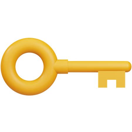 3d Key Icon