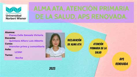 Alma Ata Atenci N Primaria De La Salud Aps Renovada By Genesis V