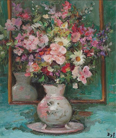 Fleurs de Marcel Dyf 1899 1985 France Reproductions D art De Musée