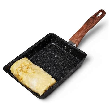 Poêle à Omelette Japonaise Tamagoyaki PoêLe Poêle à œUf CarréE avec