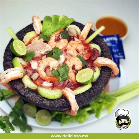 C Mo Preparar Molcajete De Mariscos