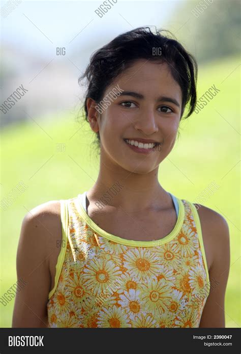 Smiling Indian Girl Image And Photo Free Trial Bigstock