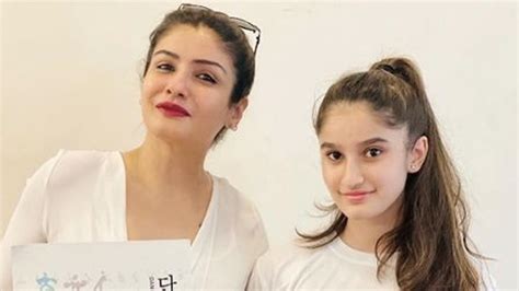 Raveena Tandons Daughter Rasha Thadani Clears Igcse Proud Mom Calls