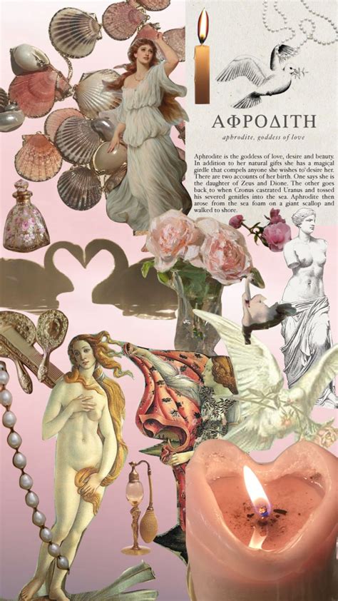 Check Out Mackspage96 S Shuffles Aphrodite Aesthetic Moodboard Vintage Collage Pink