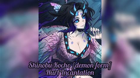 Shinobu Kocho Demon Form Hurt Incantation Amv From Rapunzel S