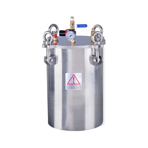 L Pressure Vessel Stainless Steel Tank With Motor Automatic Mixing