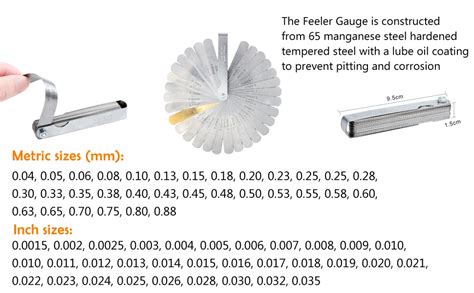 Amazon Neoteck 6 Inch Digital Caliper And Feeler Gauge Set