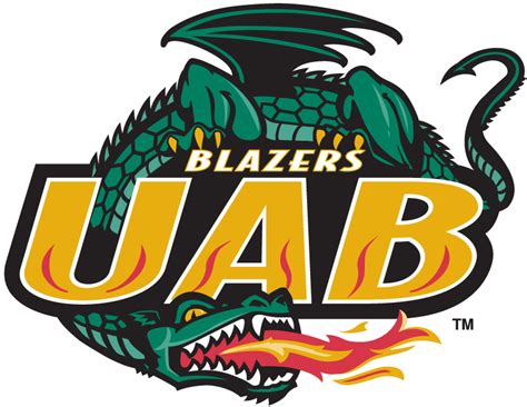 UAB Blazers Alternate Logo - NCAA Division I (u-z) (NCAA u-z) - Chris ... 