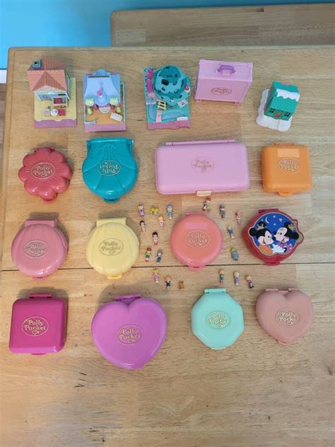 Vintage Lot of Polly Pocket Compacts and Figures. - Etsy