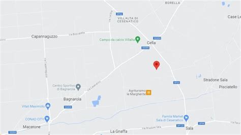 Scossa Di Terremoto Nelle Campagne Tra Cesenatico E Gambettola