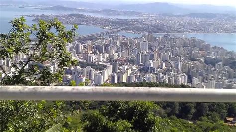 Visita a mirante do Morro da Cruz em Florianópolis Santa Catarina