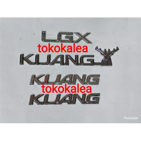 Jual Embleme Emblem Logo Tulisan Lgxkijang Tandukkijang 1997 2003