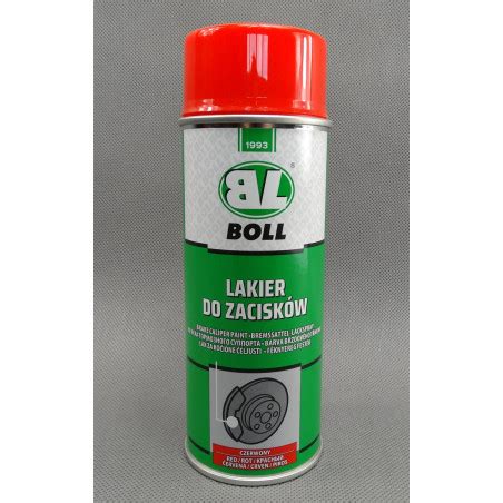 BOLL LAKIER DO ZACISKÓW CZERWONY SPRAY 400ML