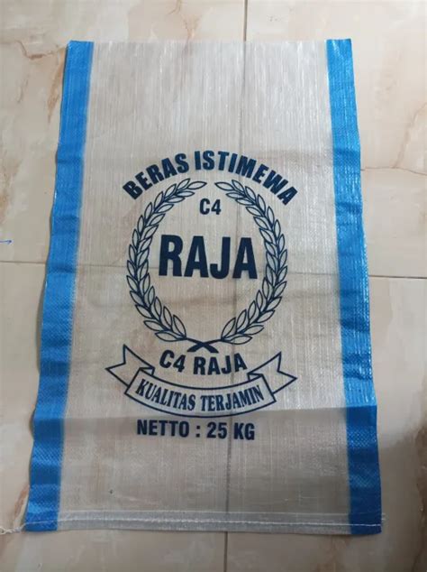 Karung Beras Kg Cap Raja Biru Isi Lembar Lazada Indonesia