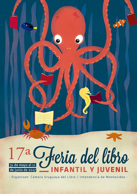 Afiche Feria Del Libro Infantil Y Juvenil Behance