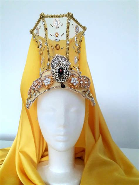 Hurrem Sultan S Big Main Crown In Her Collection Golden Yellow High