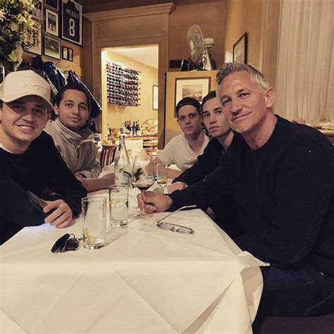 Gary Lineker Shares Rare Photo With All Four Of His Lookalike Sons Hello