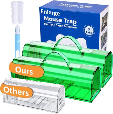 Enlarged Humane Mouse Traps No Kill Rat Trap Reusable