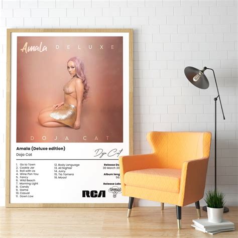 Doja Cat Poster Amala Album Cover Poster Digital Album Art - Etsy