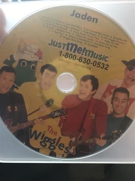 The Wiggles Just Me Music Jadenus Seller Says Name In Songs