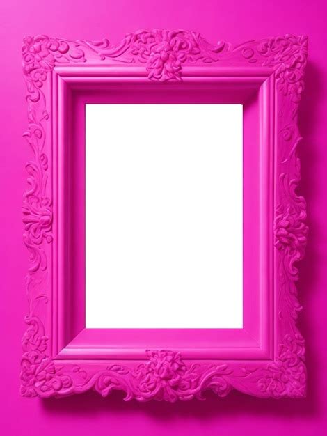 modern photo frame design premium ai generated image