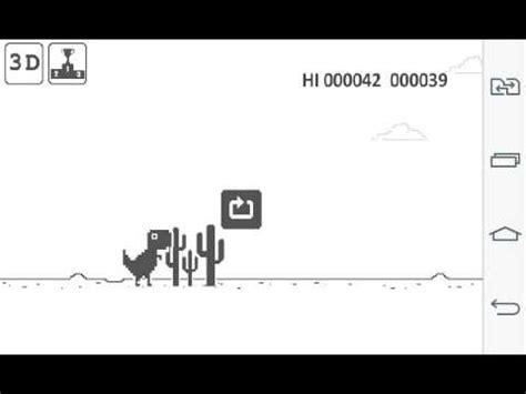 Dinossauro Que Pula Cactos - Novo game do dinossauro que pula cactos - YouTube