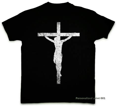 Jesus Cross T Shirt Jesus Messiah Messias Christianity God Men T Shirt