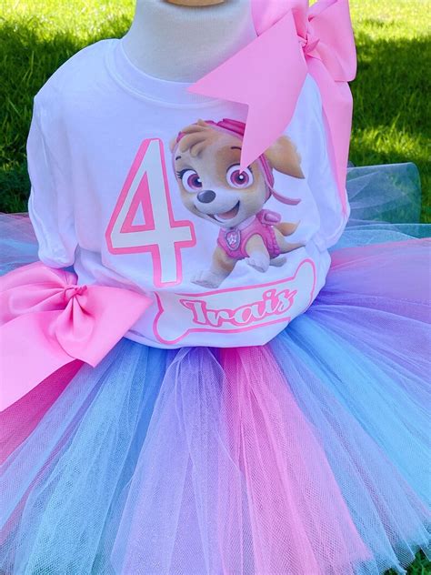 Sky Paw Patrol Birthday Outfit Etsy