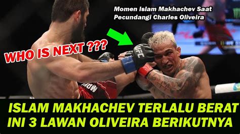 Kalah Dari Makhachev Ini Lawan Oliveira Yang Pantas Berikutnya