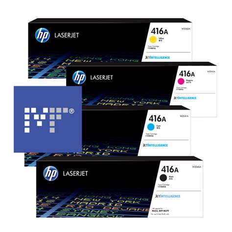 Hp 416a Toner Bundle Includes W2040a W2041a W2042a W2043a