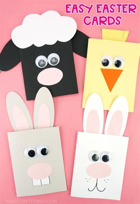 Easter cards for kids – Artofit