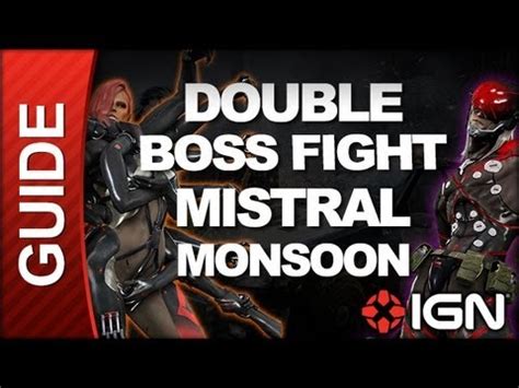 Metal Gear Rising Revengeance Mistral Monsoon Double Boss Fight S