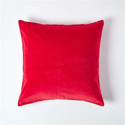 Red Velvet Cushion Cover