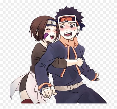 Naruto Sticker - Obito X Rin Fanart, HD Png Download - 700x703(#105451) - PngFind