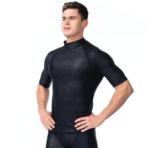 Sbart 1 Unid Hombres Traje Trajes Camisetas Manga Corta Hombre Scuba