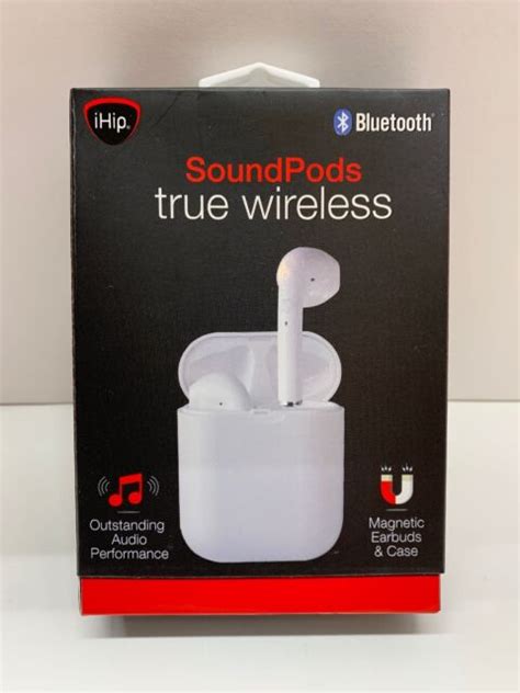 Ihip Bluetooth Soundpods True Wireless Earbuds Charger Included For Sale Online Ebay