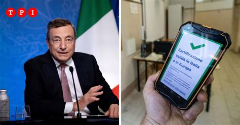 Green pass Draghi firma Dpcm cosa cambia per i lavoratori da venerdì