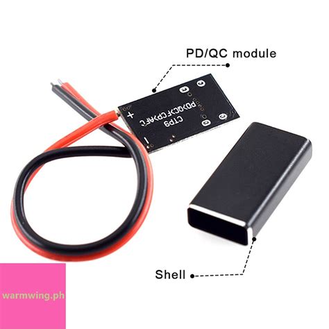 Warmwing Pd Qc Decoy Board Fast Charge Usb Boost Module Type C V V