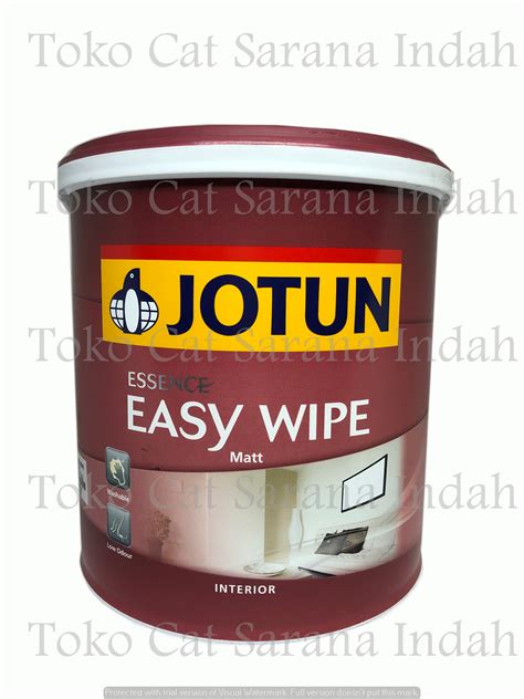 JOTUN ESSENCE EASY WIPE WHITE 18 LT 26 KG CAT TEMBOK DALAM INTERIOR