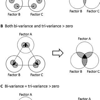 Conceptual Models Of Possible Relationships Among Three Distinct