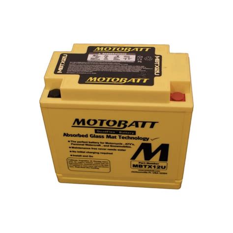 Motobatt MBTX12U Motorcycle Battery DCPower Batteries NZ