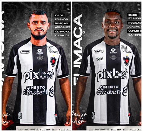 Botafogo PB Anuncia A Chegada Dos Primeiros Atacantes Para O Elenco De