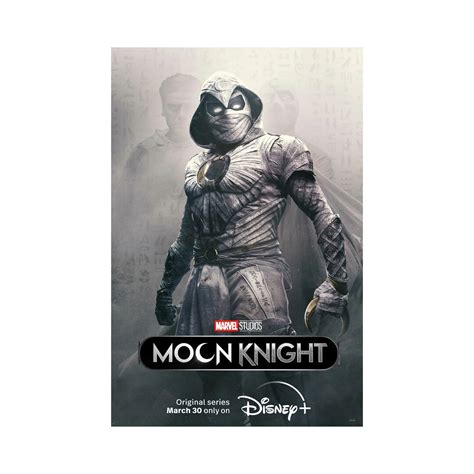 Moon Knight Movie Poster Quality Glossy Print Photo Wall Art Oscar Isaac Ethan Hawke Disney ...