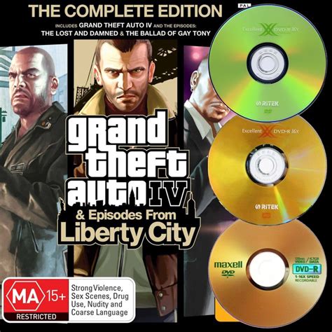 Jual Dvd Game Pc Grand Theft Auto Iv Complete Edition Gta Iv Gta 4